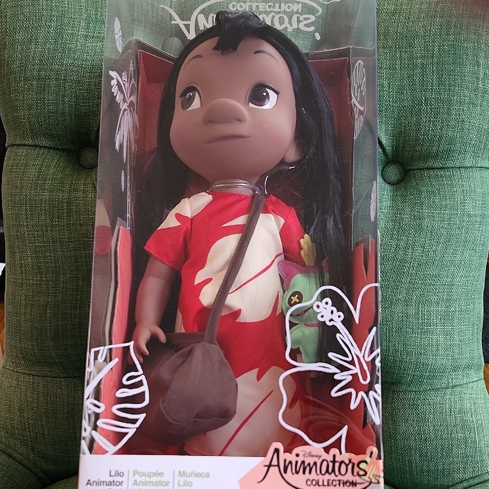 Disney Animators' Collection Lilo Doll with Red and White Dress
